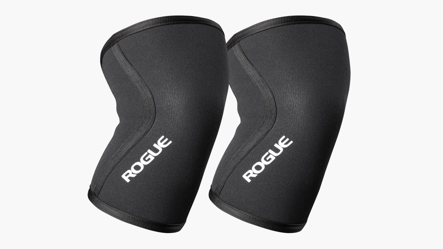 Rogue 7MM Knee Sleeve - Pair - Black | Rogue Fitness